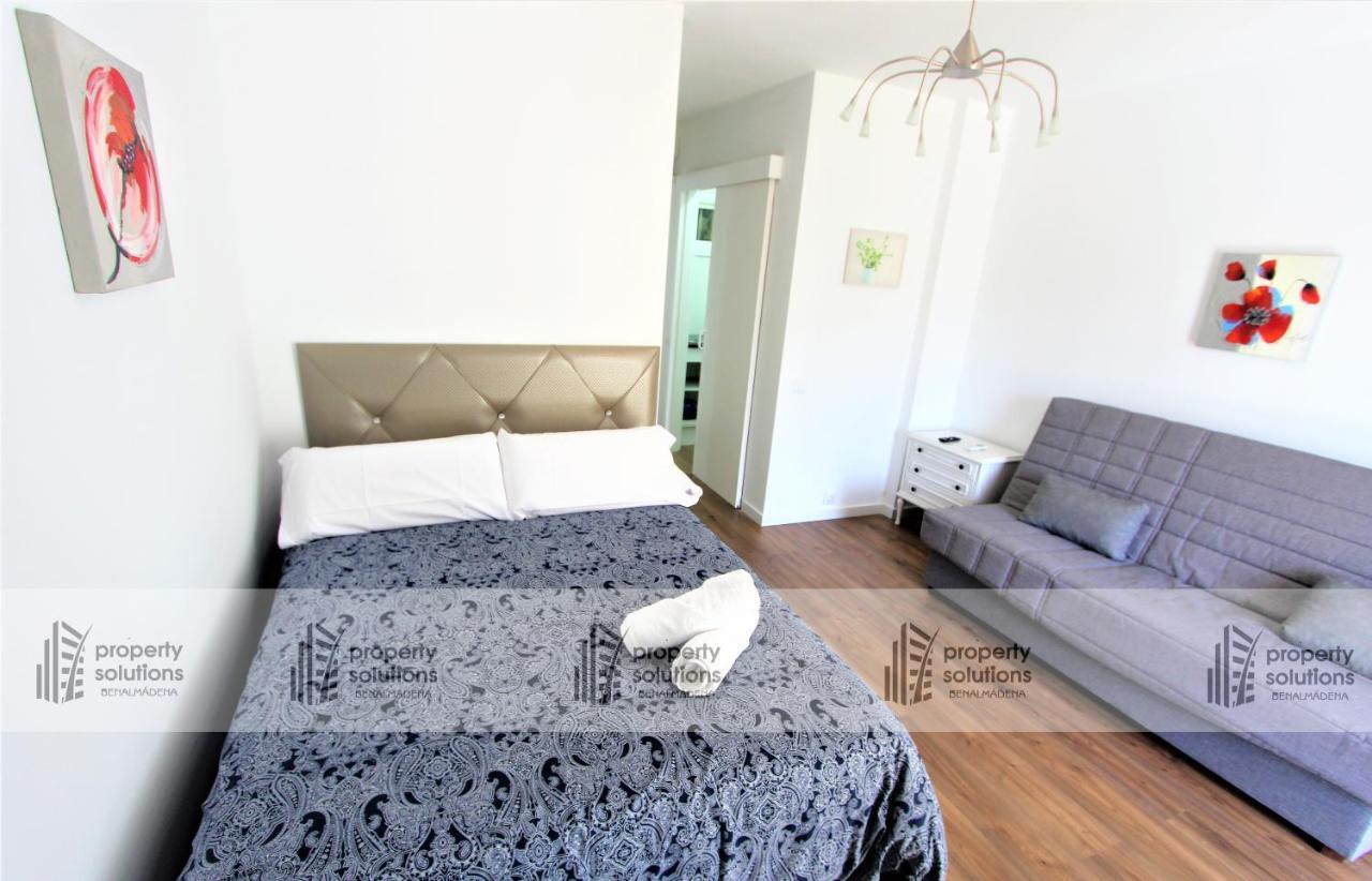 47 Hercules Estudio. Vistas Al Jardin Y La Piscina. Cercano Al Centro. Excelente Ubicacion. เบนัลมาเดนา ภายนอก รูปภาพ
